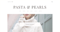 Desktop Screenshot of pastaandpearls.com